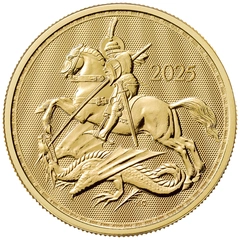 2025 St George & the Dragon Gold Coin 1oz