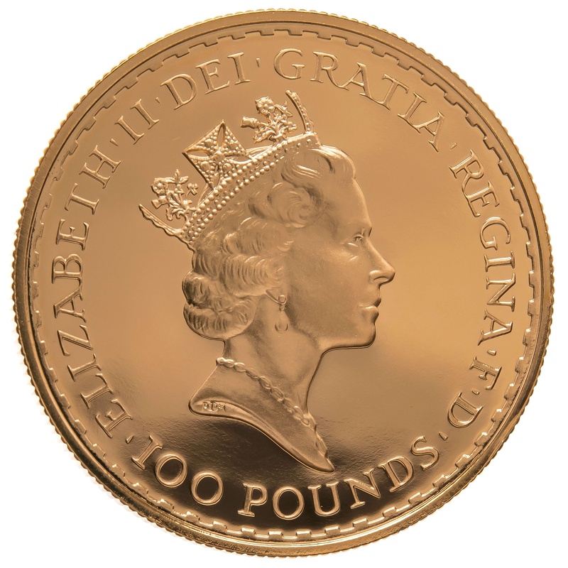 1989 Proof Gold Britannia Coin 1oz Boxed