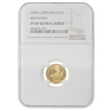 2006 Proof 1/10oz Gold Britannia Coin NGC PF69