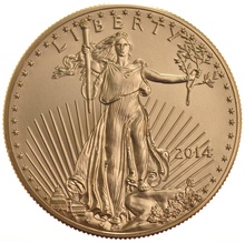 2014 American Eagle Gold Coin 1oz