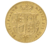 1869 Gold Half Sovereign