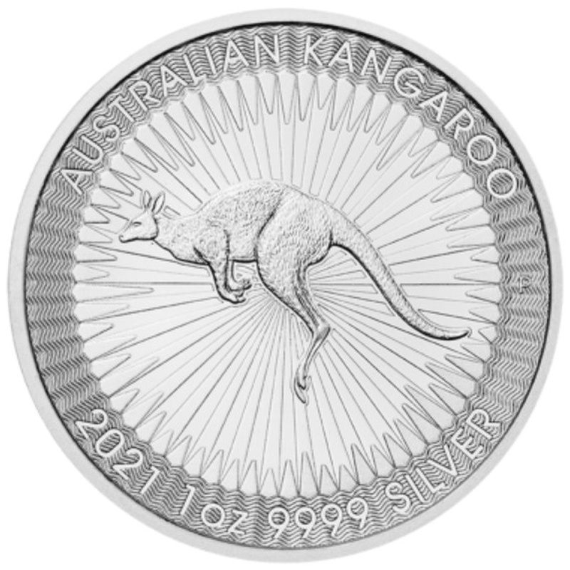 2021 Australian Kangaroo Silver Coin 1oz