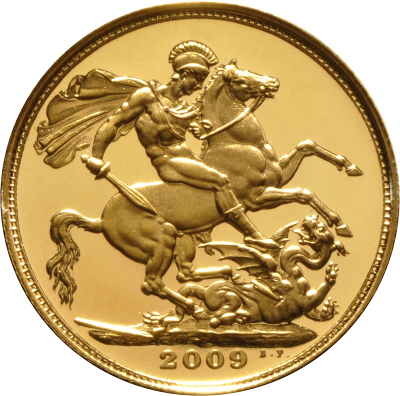 2009 Gold Sovereign - Elizabeth II Fourth Head Proof