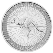 2021 1oz Silver Australian Kangaroo Coin