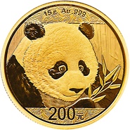 Chinese Gold Panda 15g