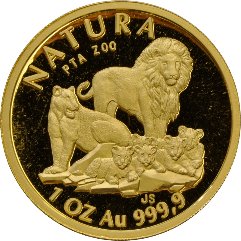 1994 1oz Natura Gold Coin Lion