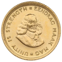 1962 R1 Gold Coin 1 Rand South Africa