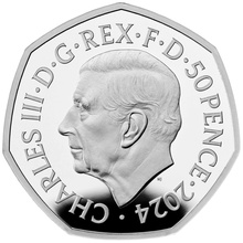 2024 Proof 50p Team GB Olympics Silver Coin Boxed