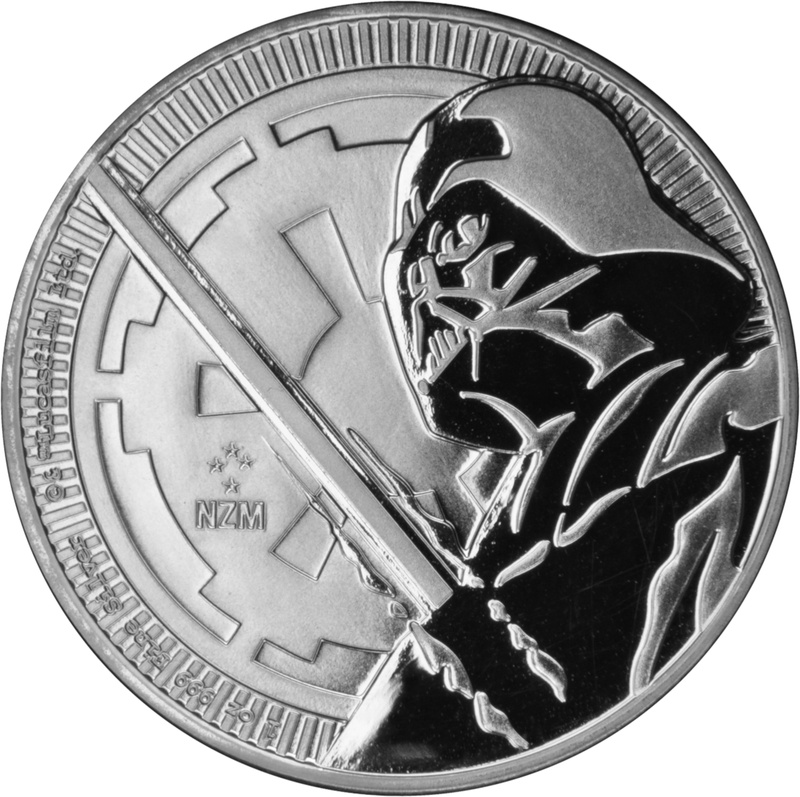 2018 Star Wars 1oz Silver Darth Vader Coin
