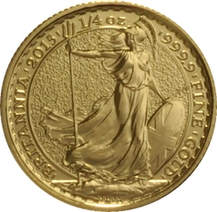 2015 1/4oz Gold Britannia Coin