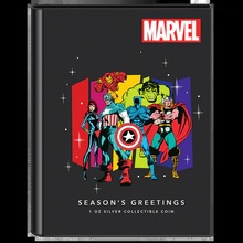 2023 Marvel Season’s Greetings 1oz Silver Coin Boxed
