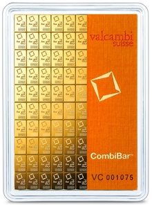 Valcambi CombiBar 100 x 1 Gram Gold Bar
