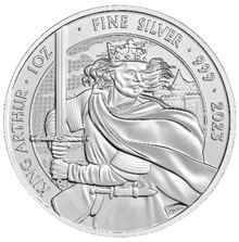 2023 King Arthur Silver Coin Myths & Legends 1oz