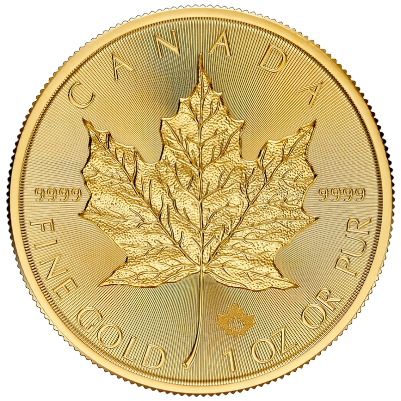 2026 Canadian Maple Leaf Gold Coin 1oz