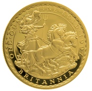 1997 One Ounce Proof Britannia Gold Coin