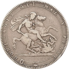 1819 George III Silver Crown