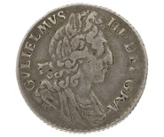 1699 Silver Sixpence William III 