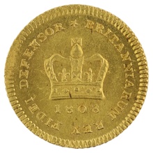 1808 1/3 Guinea Gold Coin George III