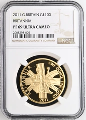 2011 Proof Gold Britannia Coin 1oz NGC PF69