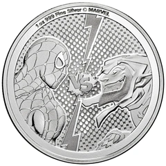 2024 Spider-Man vs Green Goblin 1oz Silver Coin