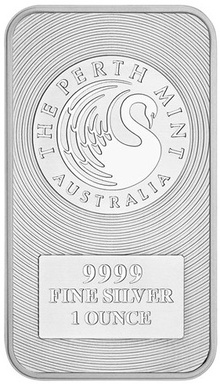 Perth Mint 1oz Kangaroo Silver Bar