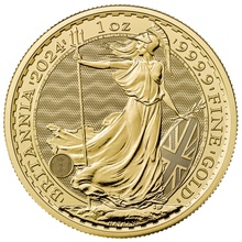 Monster Box of 100 2024 Britannia One Ounce Gold Coins