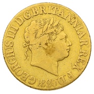 1820 Gold Sovereign George IIII Closed 2