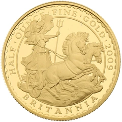2009 Proof 1/2oz Gold Britannia Coin