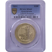 2021 Gold Britannia Coin 1oz PCGS MS69