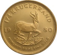 Gold Krugerrand 1/4 Ounce