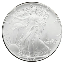 1986 American Silver Eagle Coin 1oz