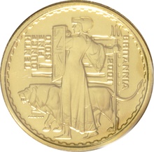 2001 1/10oz Gold Britannia Coin Commemorative Cover