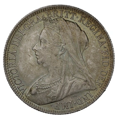 1900 Florin Silver Coin Queen Victoria