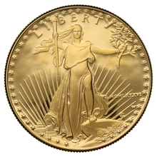 1986 Proof American Eagle Gold Coin 1oz MCMLXXXVI Boxed