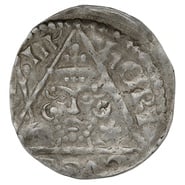 1216-1272 Irish Henry III Silver Penny Ricard on Dublin