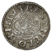 1016-1035 Cnut Hammered Silver Penny Quatrefoil type Dover Goodman