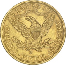 1902 $5 Half Eagle Liberty Head S NGC AU58