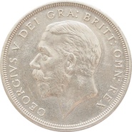 1933 Silver Crown Coin George V