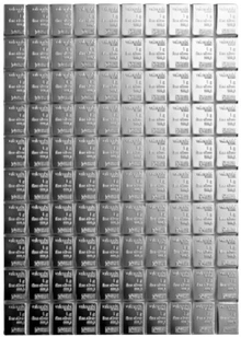 Second Hand 100 x 1g Silver CombiBar