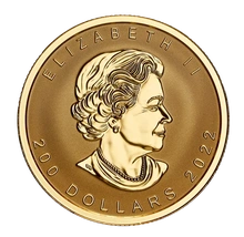 2022 1oz Ultra High Relief Canadian Maple Leaf Gold Coin Boxed