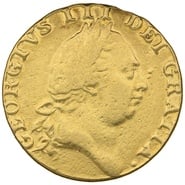 1787 Gold Guinea Coin George III