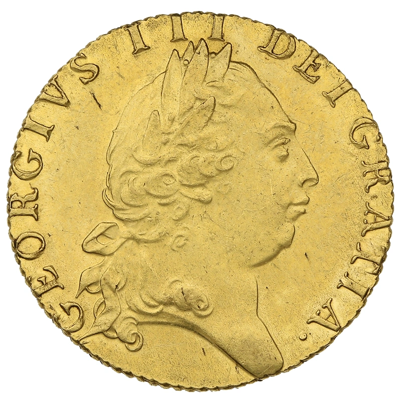 1792 Gold Guinea Coin George III