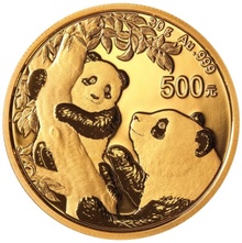 2021 30g Chinese Panda Gold Coin