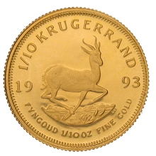1993 1/10oz Krugerrand Gold Coin