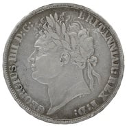 1822 Silver Crown Coin George IV