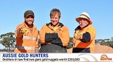 Australian pair strike gold with double nugget find