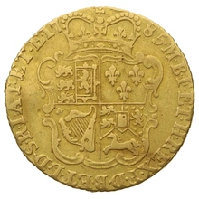1785 Gold Half Guinea Coin George III