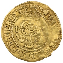 Gold Crown Coin James I Thistle