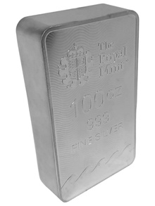 Second Hand 100oz Silver Bar