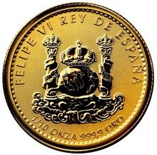 2022 1/10oz Spanish Gold Iberian Lynx Coin